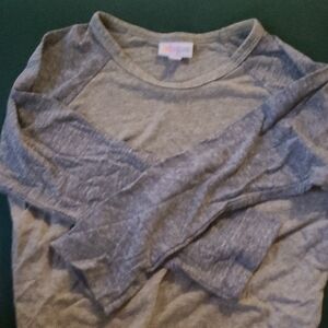 LuLaRoe Gray Short Sleeve Tee